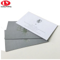 350gsm Silver Foil Gray Color Business Cards Printing