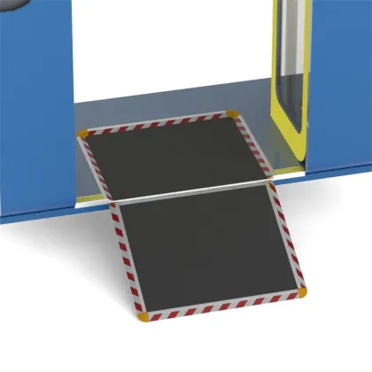 Manual Folding Ramps FMWR-N Aluminum Bus Wheelchair Ramps 350kg Capacity