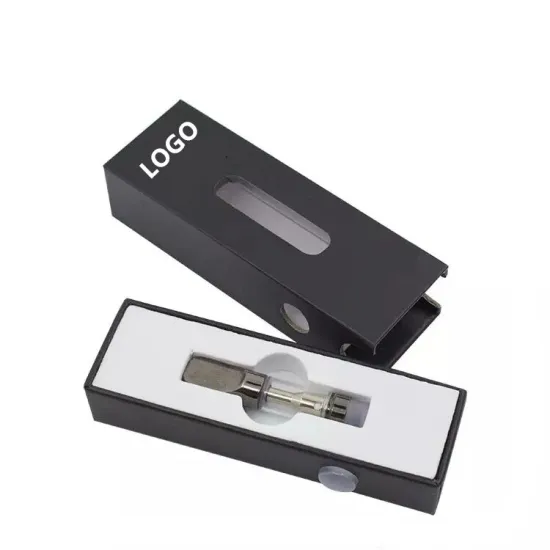 Wholesale High Quality Clear Window CBD Cartridge Box