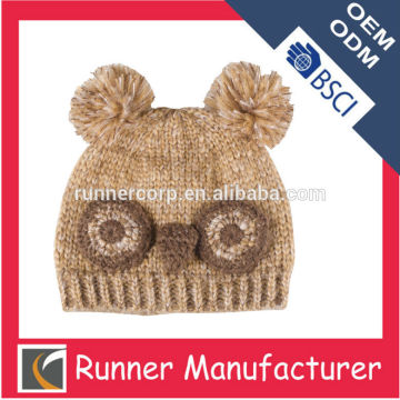 Fashion cute animal knitted hat for baby