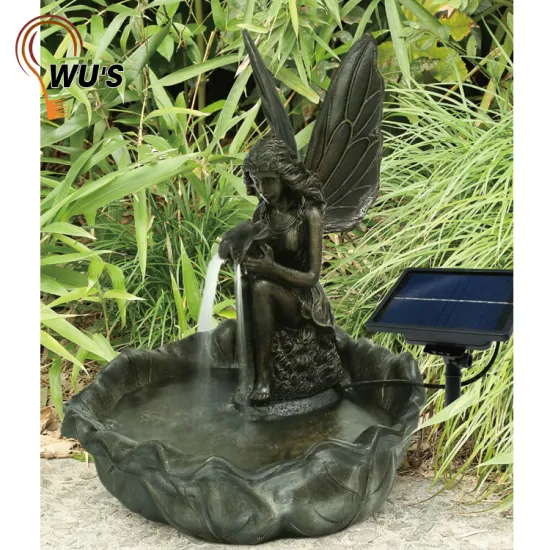 Hot selling cheap resin craft Home Garden small decorative water fountains