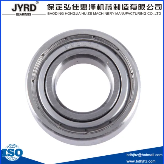 factory hot sell small sized stainless steel bearings S6003Z for distributor deep groove ball bearing