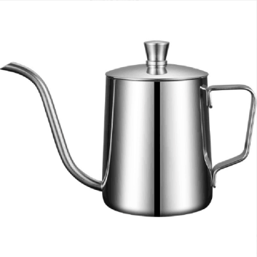 Custom Household Outdoor 200Ml Coffee Pot with Lid and Long Spout Kettle