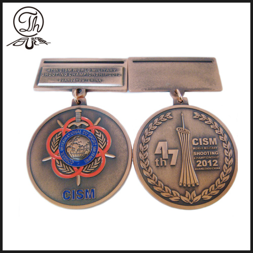 Custom soft enamel medal prize awards standing