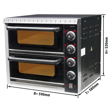 Commercial Industrial Food Baking Equipment Pizza Toaster Bread Bakery Baking Oven Pekg20s