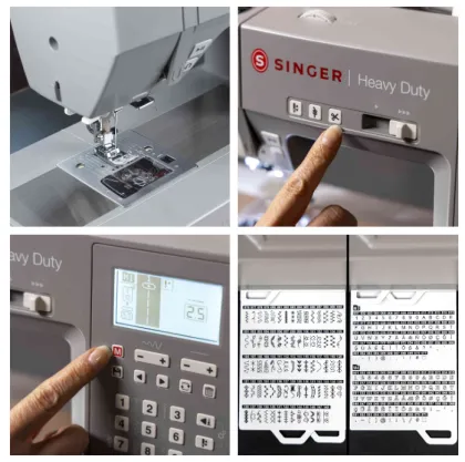 Singer Heavy Duty HD6805 Sewing Machine with Auto Thread Cut and 500+ Stitch Applications