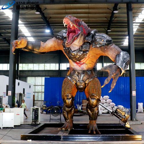 Animatronic Monster - Reproduksi karakter novel