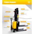 Hydraulic Electric Straddle Stacker Electric Forklift Pallet