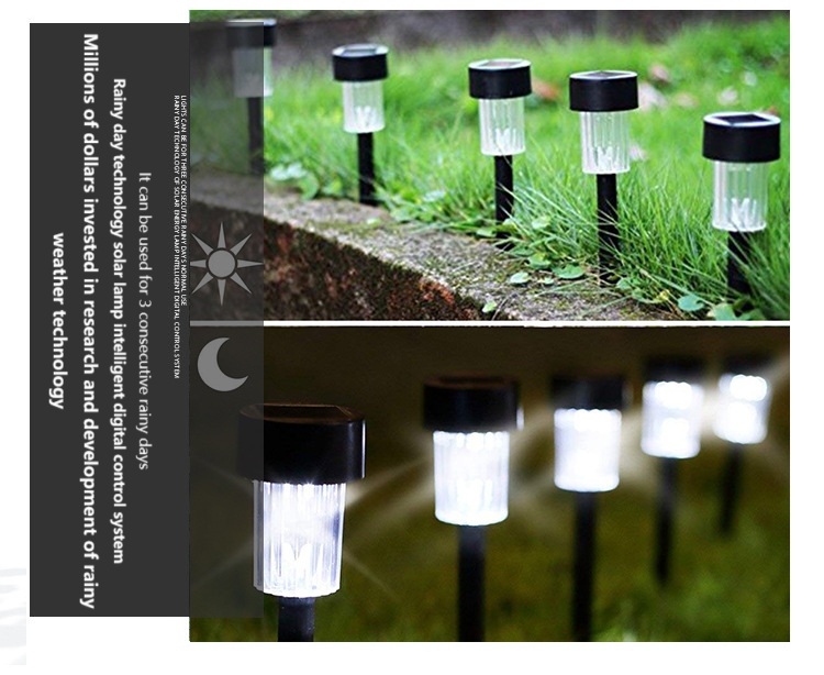 ABS Solar Garden Light