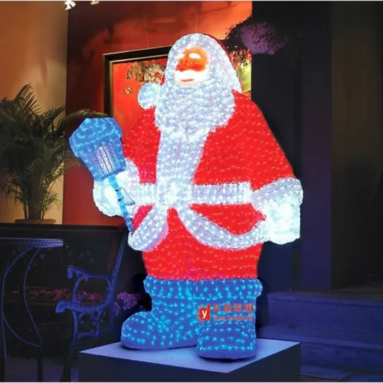 Lighted Santa Claus Outdoor Christmas Decoration