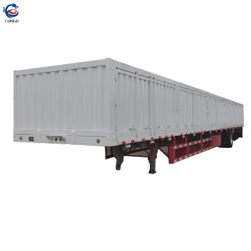 40ft Fence Cargo Semi Trailer Side Wall Truck Trailers