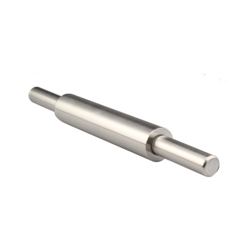 Stainless Steel Rolling Pin Featuring a Non-Stick Surface