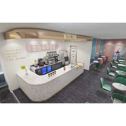Popular Slim Milk Tea Machine Bubble Tea Shop