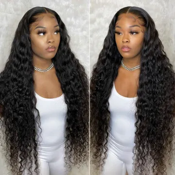 Raw Indian Virgin Straight Human Hair Hd Full 360 Lace Wig For Black Women Wholesale Full Transparent 360 Lace Wig Vendor
