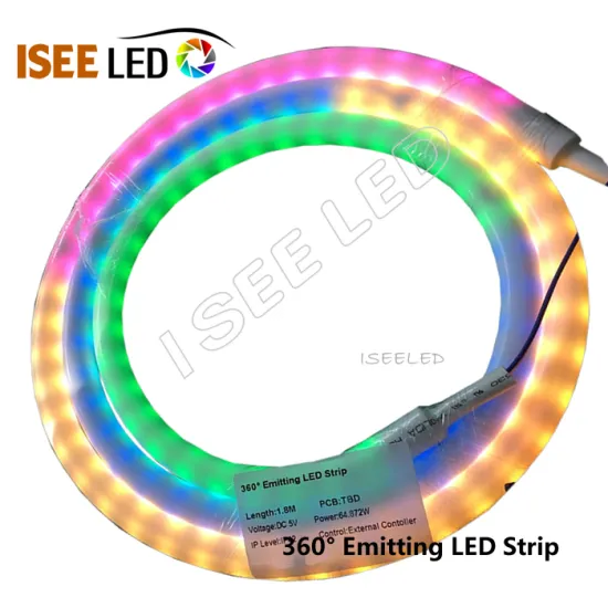 360 Degree Emitting RGB Color LED Strip