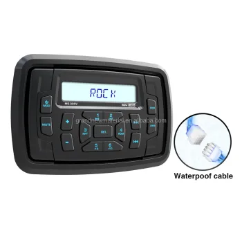 GRANDnavi Marine Waterproof IPX5 Radio for Boats and Vehicles