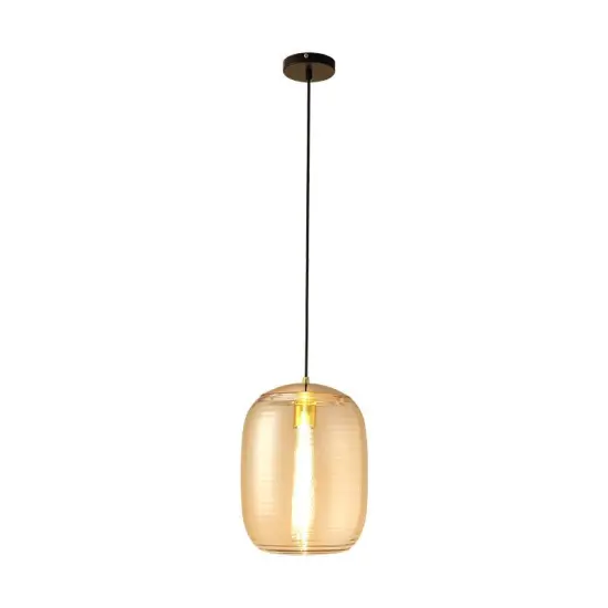 INSHINE Glass Drop Strip Pendant Light