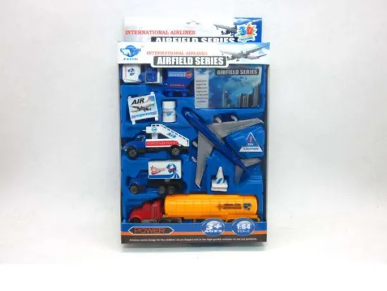 DIE CAST AIRFIELD SET