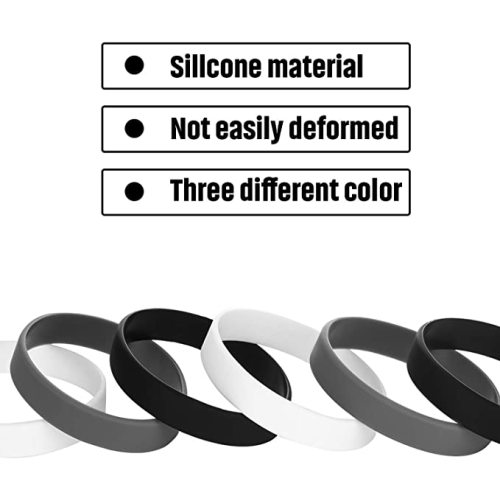 Custom Multi Color Blank Wristbands Bracelets