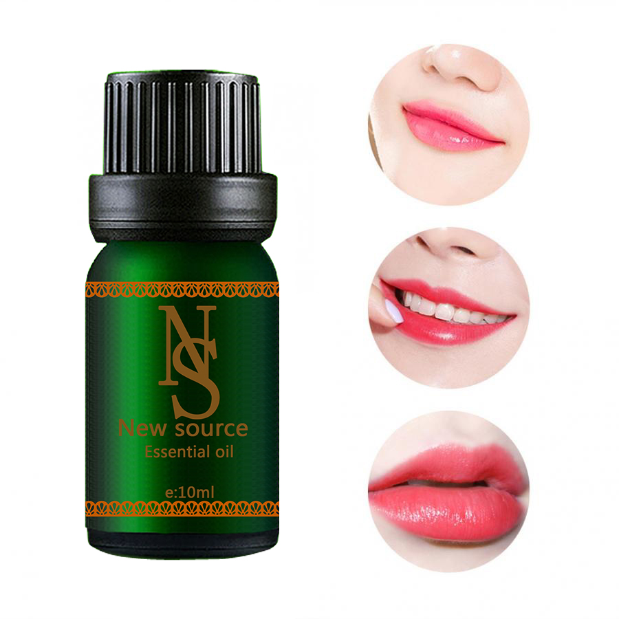 Lip Essential Oil Nutritious Makeup Lips Care Camellia Seed Oil Jojoba Oil Repair Lip Wrinkles Moisturizing Lip Message 10ML