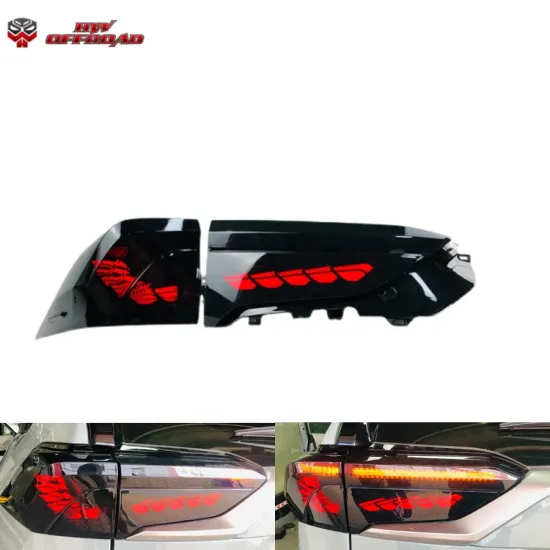 HW Offroad 4x4 Car LED Tail Lamp for Rav4 2019-2022