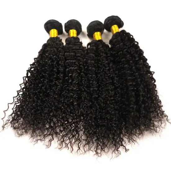 New Cheap Remy Human Hair Virgin Hair Weaving Afro Kinky Curly Chinese Hair Very Fast 8"-32"
