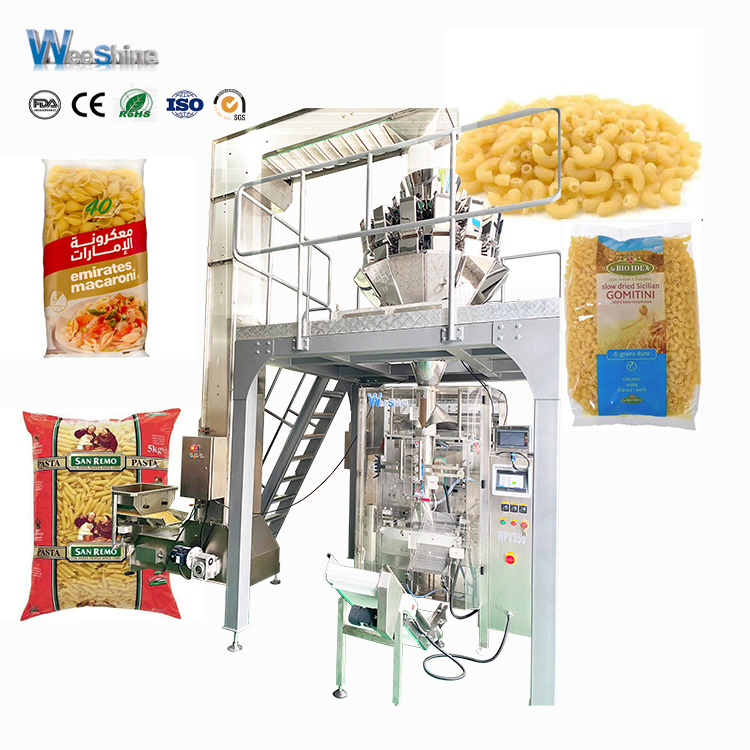 WPV350 Machine d'emballage Vertical Macaroni Automatique complète WPV350