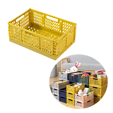 Wholesale Collapsible Folding Storage Baskets PP Plastic Baskets