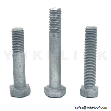 Șurub forjat cu structură hexagonală grea ASTM A325/490 pentru construcții din oțel
