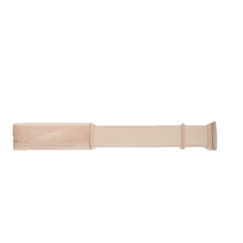 Posting Wood Newel Natural untuk Tangga Awam