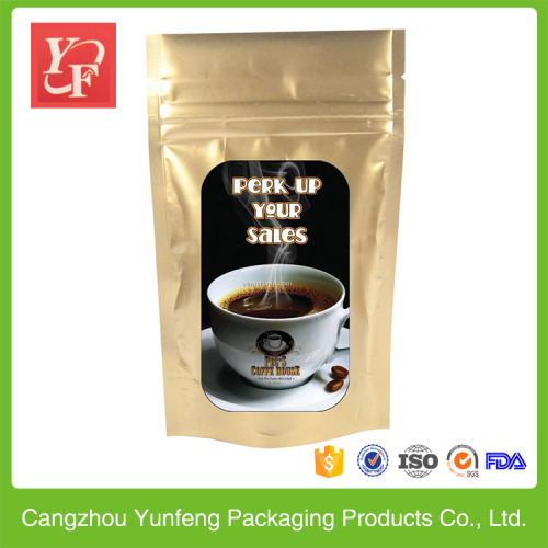 China supplier laminated side gusset coffee bag