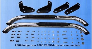 Dodge stainless steel nerf bar
