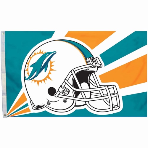 Custom Design NFL Printed Polyester Advertising Flag 3x5