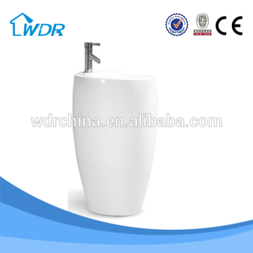 Bathroom set porcelain chinese factory one piece basin