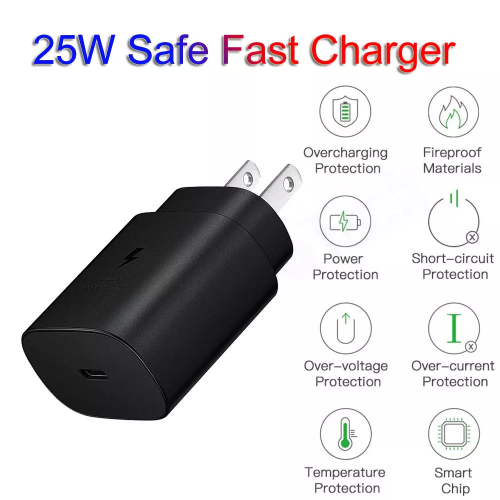 Chargeur de 25W C à C pour note10