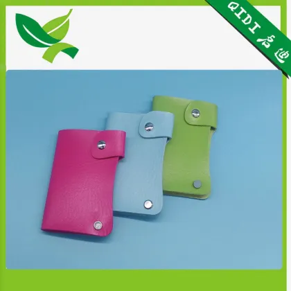 PU wallet card hold