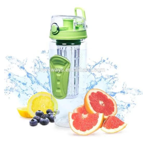 32 oz Fruit Infusing Infuser Water Bottle