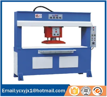 hydraulic traveling head cutting press machine/die cutting press machine