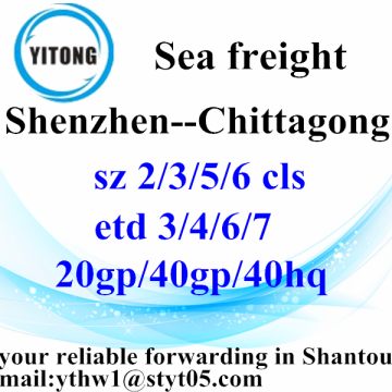 Shenzhen Global Freight Agent to Chittagong