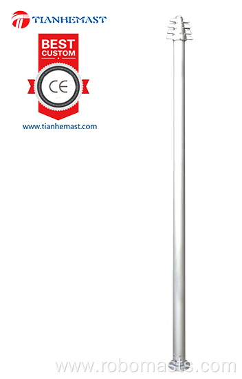 High Quality Rotating Telescopic Mast