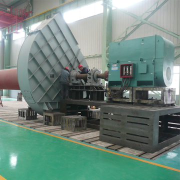 Efficient waste heat boiler circulating fan
