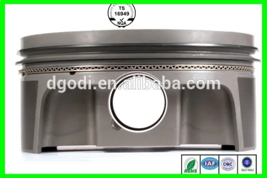 Excavator Machinery Engine Parts 6D170 Steel Piston With Pin