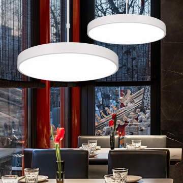 Acrylic LED Round Emergency Light Ceiling Lamp for Indoor Home Lighting
