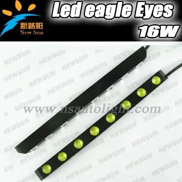 8 LED Eagle Eye Daytime Running Light DIY 16W LED LAMP waterproof