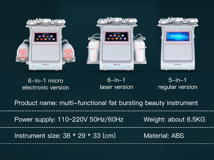 Omeina ultrasonic cavitation device