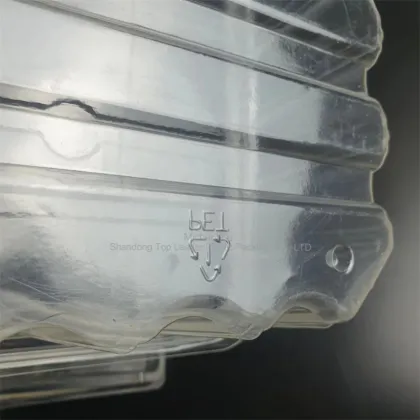 transparent PET Thermoforming Container Room temperature