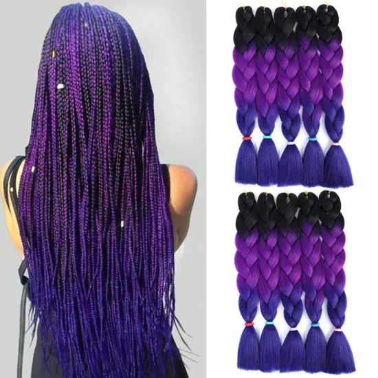 pre stretched braids hair wholesale synthetic expressions braiding hair private label braiding hair extension vendor