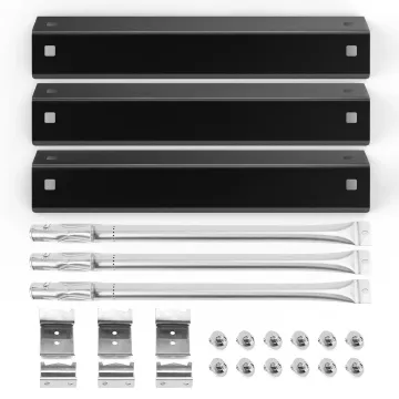 Replacement Sets of Porcelain Steel Flame Tamer and Stainless Steel Burner