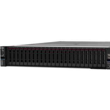 Lenovo ThinkSystem SR665 V3 2U Rack Server: 8SFF, AMD EPYC 9254 24 -πυρήνας επεξεργαστής, μνήμη 64GB, τροφοδοσία 2x500W - Νέο