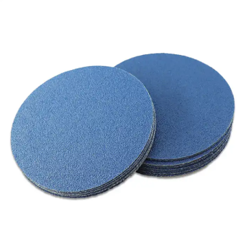 6\" Blue Round Hook and Loop Sanding Discs for OEM Automobile Surface Grinding